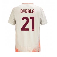 Dres AS Roma Paulo Dybala #21 Gostujuci 2024-25 Kratak Rukav